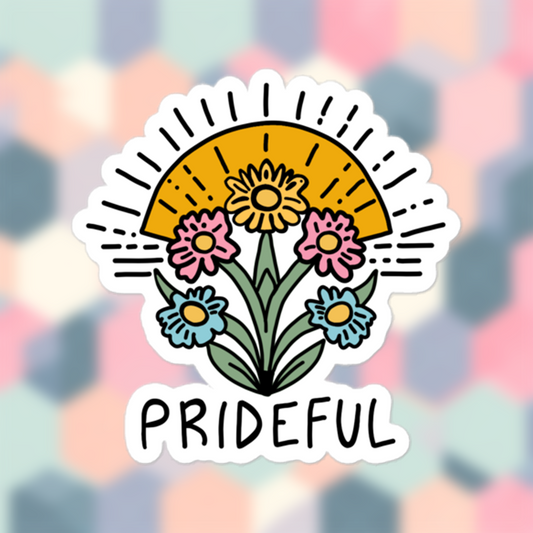 "Prideful" Sticker