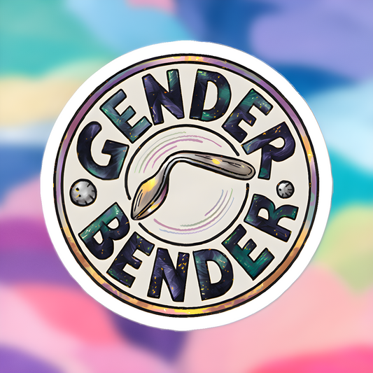 "Gender Bender" Sticker