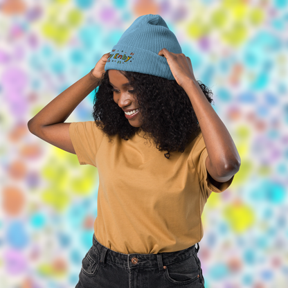 Eco-Friendly "Happy Enby" Beanie