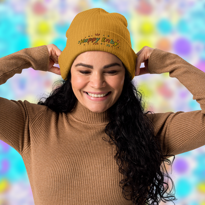 Eco-Friendly "Happy Enby" Beanie